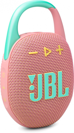 Портативна колонка JBL Clip 5 Pink (JBLCLIP5PINK)  Фото №0